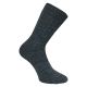Schmeichelweiche warme Alpaka Socken mit Wolle leicht gerippt anthrazit
