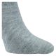 Super kuschelweiche Alpaka Socken mit Wolle wärmend leicht gerippt grau