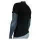 APOLLO Herren Bambus T-Shirts V-Ausschnitt schwarz - 2 Stück