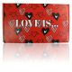 Romantische APOLLO Herrensocken LOVE IS in Geschenkschachtel Thumbnail