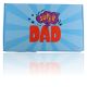 APOLLO Herrensocken SUPER DAD BEST DAD EVER Geschenkbox - 3 Paar