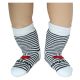 Warme weiche Baby-Socken I LOVE MAMA UND PAPA mit ABS Noppen und Vollfrotteefütterung