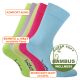 Samtweiche farbenfrohe Bambus Viskose Socken bunter Farbmix Thumbnail