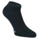 Bequeme Kinder Sneaker Socken uni-schwarz mit viel Baumwolle