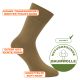 CA-Soft Socken ohne Gummidruck Camano kaffee-beige Thumbnail
