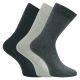 camano Basic Socken Cotton dunkel grau melange mix - 3 Paar Thumbnail