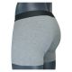 CAMANO Boxer Shorts mit nachhaltiger Baumwolle hell-grau-melange - 2 Stück