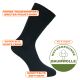 camano Luxus Business-Socken merzerisiert schwarz - 2 Paar Thumbnail