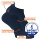 Bequeme Camano multifunktionale Sport Sneakersocken marine-navy Thumbnail
