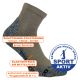Coolmax Trekking Kurz-Socken für Outdoor und Sport - beige Thumbnail