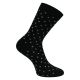 Damen Bio-Baumwolle Socken schwarz-mix mit Muster