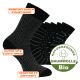 Damen Bio-Baumwolle Socken schwarz-mix mit Muster Thumbnail