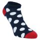 Fröhliche Damen Sneaker Socken Ringel Punkte im Maritim-Style Thumbnail