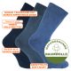 Dicke Terry Boot Socks mit kuscheligem Vollfrottee - Stiefelsocken mit viel Baumwolle blau-mix Thumbnail