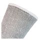 Dicke graue CorDura Vollplüsch Thermo Socken mit Alpaka Wolle - 1 Paar