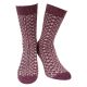 Dicke mollig warme Alpaka-Merino-Wolle Socken Folklore-Trend