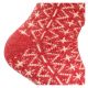 Dicke mollig warme Alpaka-Merino-Wolle Socken Folklore-Trend
