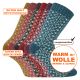 Dicke mollig warme Alpaka-Merino-Wolle Socken Folklore-Trend Thumbnail