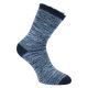 Warme MEGA THERMO Socken mit Vollplüschfütterung Camano blau-melange