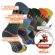 Dicke warme Thermo Vollfrottee-Hygge-Socken mit ABS Antirutsch-Noppen Thumbnail