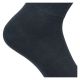 Extra-breite Komfort-Bio-Socken mit mega-elastischem Netzstrick-Schaft schwarz