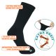 Extra breite Komfort Gesundheits-Socken schwarz mit Frottee-Polster-Sohle Thumbnail