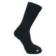 Extra breite Komfort Gesundheits-Socken schwarz mit Frottee-Polster-Sohle