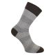 Feine Damen Socken ohne Gummidruck mit Streifen und Punkten beige-braun-mix Thumbnail