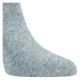 Feine luxuriöse Socken mit 100% Wolle vom Schaf und Alpaka grau