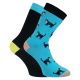 Bequeme FUN SOCKS Socken mit süßem Katzen Motiv Thumbnail