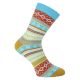 Hygge Socken im Norweger Design mit flauschiger Baumwolle