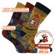 Mollig warme Hygge Socken mit viel Wolle im Big Ethno Style Thumbnail