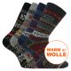 Wunderbar warme Hygge Socken mit viel Wolle im Fine Ethno Style