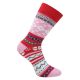 Hygge Socken mit flauschiger Wolle im Skandinavien Design - 3 Paar