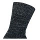 Griffige Jeans Socken dunkel-melange mit viel Baumwolle
