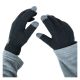 Kinder Touchscreen Strick Handschuhe Heat Keeper schwarz TOG Rating 1.9
