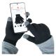 Kinder Touchscreen Strick Handschuhe Heat Keeper schwarz TOG Rating 1.9 Thumbnail