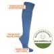 Komfortable Kniestrümpfe ohne Gummi-Druck jeans-blau Thumbnail