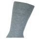 Deutsche Komfort Herrensocken grau mit Bio Baumwolle ohne Gummidruck