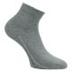 Kurze Quarter Socken hellgrau-melange Camano - 3 Paar Thumbnail