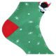 Kuschelige Weihnachtssocken mit lustigem Weihnachtsmann-Motiv und Biobaumwolle