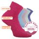 Superweiche warme Wohlfühl-Socken Homesocks pink und pastell Thumbnail