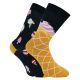 Phantastisches Eiscreme Design Motiv Socken mit naturgesunder Baumwolle Thumbnail