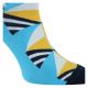 Farbenfrohe Motiv Muster Socken geometrische Formen mit viel Baumwolle