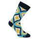 Farbenfrohe Motiv Muster Socken geometrische Formen mit viel Baumwolle