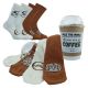Lustige Socken Geschenkidee COFFEE TO GO 2 Paar Motivsocken im Kaffeebecher Thumbnail