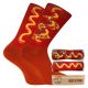 Lustige Motiv-Socken HOT DOG in Geschenk-Pappschachtel Thumbnail