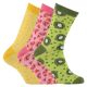 Lustige Socken mit Smoothie Motiv in einem Smoothie-Becher - 1 Paar