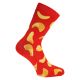 Lustige Socken POTATO CHIPS in Geschenk-Packung  - 1 Paar