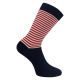 Ansprechende AHOI Maritim Ringel Socken mit GOTS Bio Baumwolle